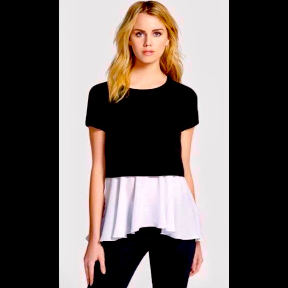 Bailey44 Macgraw High Low Shirt Top Blouse